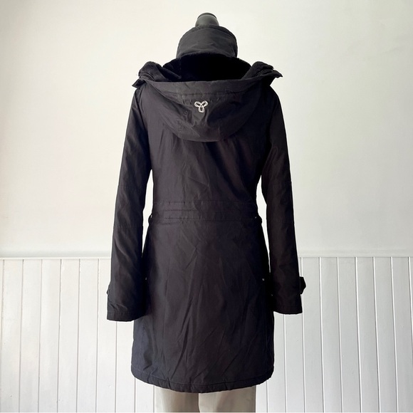 Aritzia TNA Blk Verbier Hooded Parka Coat Size S - Picture 7 of 16